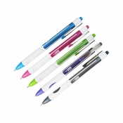Ручка шариковая автоматическая, синий стержень, EZEE CLICK PRO, Flair 1315