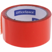 Клейкая лента упаковочная OfficeSpace, 48мм*40м, 45мкм, оранжевая КЛ_6289