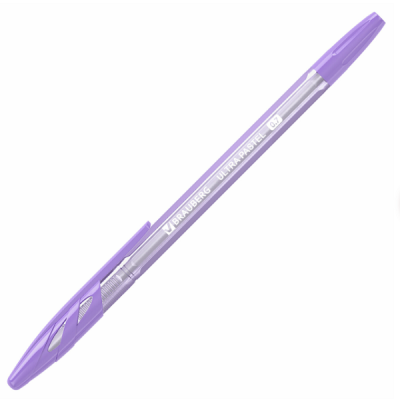 Ручка шариковая BRAUBERG "ULTRA PASTEL", синяя, узел 0,7 мм, 43568