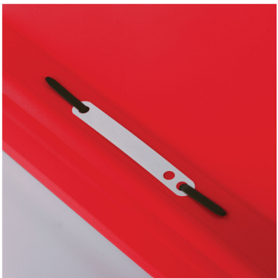 Скоросшиватель пластиковый BRAUBERG, А4, 130/180 мкм, красный, 220384