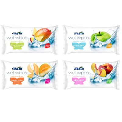 Салфетки влажные ULTRA COMPACT, 15 шт