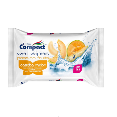 Салфетки влажные ULTRA COMPACT, 15 шт