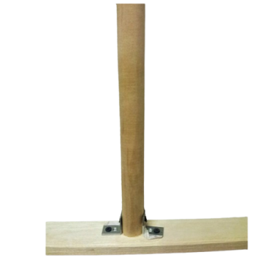 Швабра деревянная для пола, усиленная, 70 см