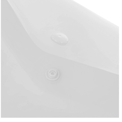 Папка-конверт с кнопкой А4, BRAUBERG "UNIVERSAL", до 100 листов, прозрачная, 0,15 мм, 273070