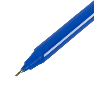 Ручка шариковая масляная STAFF Basic "OBP-312", СИНЯЯ, корпус ассорти, узел 0,7 мм, линия письма 0,35 мм, 143012