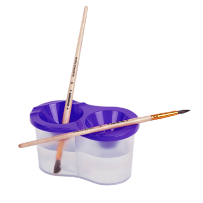 Стакан-непроливайка ПИФАГОР "ЭНИКИ-БЕНИКИ", двойной, ассорти, 192125