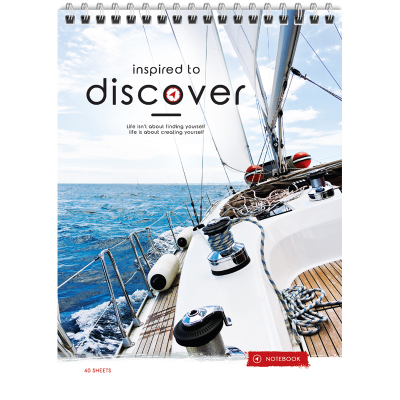Блокнот А5 40л. на гребне ArtSpace "Men hobby. Яхтинг " Б5к40гр_41424