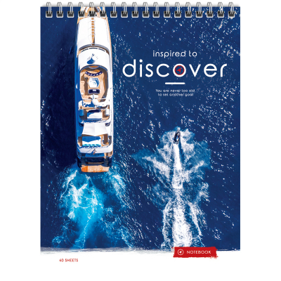 Блокнот А5 40л. на гребне ArtSpace "Men hobby. Яхтинг " Б5к40гр_41424