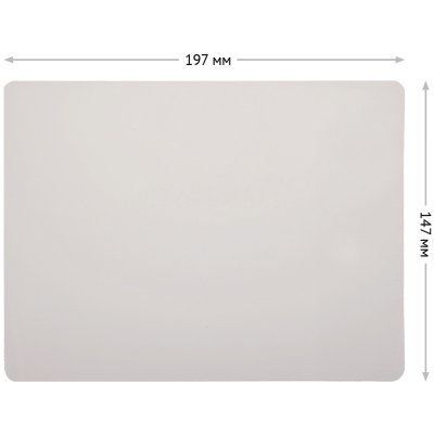 Доска для лепки ArtSpace, А5, 600мкм, пластик, белый ДП_А5_9531