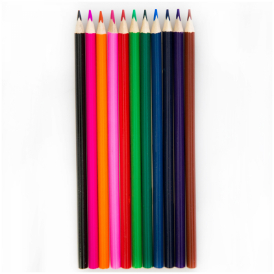 Карандаши цветные Мульти-Пульти "Енот в Испании", 12цв., трехгран., заточен., картон, европодвес CP_10754