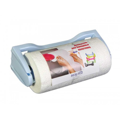 Держатель для бумажных полотенец,  светло-голубой, АС 155