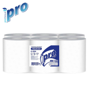 Полотенца бумажные PROtissue Premium, 2 слоя, 36г/м2, 1рул, 150м, С224