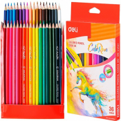 Карандаши Deli «ColoRun», 36 цветов, треугольные 00330С