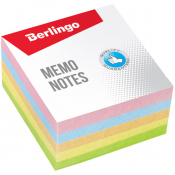Блок для записи Berlingo "Standard" 9*9*4,5см, цветной LNn_01159