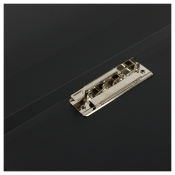 Папка с боковым зажимом СТАММ "Стандарт" А4, 17мм, 700мкм, пластик, черная ММ-30646