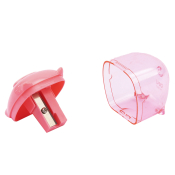 Точилка одинарная с контейнером "Поросенок", Deli 0557