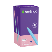 Ручка шариковая Berlingo "Tribase haze" синяя, 0,7мм, CBp_70943