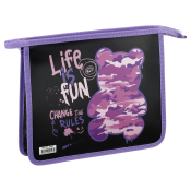 Папка для тетрадей 1 отделение, А5, ArtSpace "Have Fun", пластик, на молнии, ПТЛ-715_58197