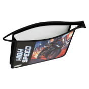 Папка для тетрадей 1 отделение, ArtSpace "High speed", А5, пластик, на молнии, ПТ-715Л0006