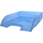 Лоток для бумаг горизонтальный прозрачный