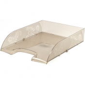 Лоток для бумаг горизонтальный прозрачный