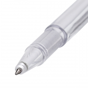 Ручка шариковая настольная OfficeSpace "Reception" синяя, 0,7мм, серый корпус TBgr_16084