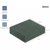 Пластилин скульптурный Гамма "Студия", оливковый, мягкий, 500г, пакет 2.80.Е050.004
