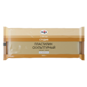 Пластилин скульптурный Гамма "Студия", телесный, мягкий, 1кг, пакет, 2.80.Е100.002