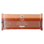 Пластилин скульптурный Гамма "Студия", терракотовый, мягкий, 1кг, пакет, 2.80.Е100.004.3