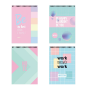 Блокнот BG Pastel notes, А6, 60 л Б6гр60 8888