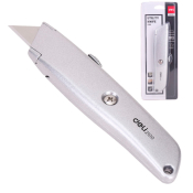 Нож канцелярский макетный, усиленный, Deli, 2100