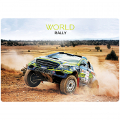 Настольное покрытие детское ArtSpace "World rally", 28,3*19,7см ПП_25691