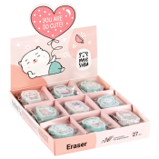 Ластик MESHU "Сute", фигурный, термопластичная резина, 40*30*13мм, MS_45594