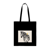 Сумка-шоппер Арт и Дизайн "Зебра", 35*42см, хлопок, 0432.096