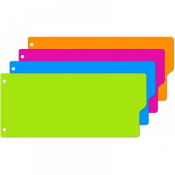 Разделители листов Attache Selection, полоски, цветные, 12л, 328392