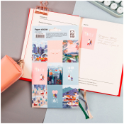 Наклейки бумажные MESHU "Cold season", 12*21см, 9 наклеек, европодвес, MS_41655