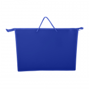 Папка для чертежей и рисунков А3 ArtSpace, синий, пластик, на молнии ПР3_3415