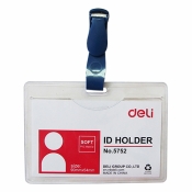 Бейдж 90*54 с клипом, Deli. Арт. 5752