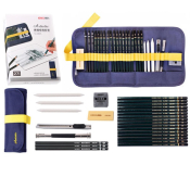 Набор для графических работ 27 предметов в пенале, Deli, 58125