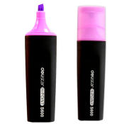 Маркер текстовыделитель H-POINT, фиолетовый, Deli 600S