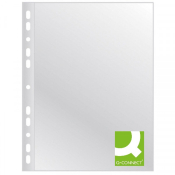 Папка-вкладыш кристалл "Q-Connect", А4+, 90 мкм, 50 шт., KF11187