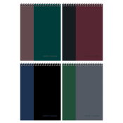 Блокнот А5 80л. на гребне BG "Duo mono", твердая подложка, Б5гр80 55933