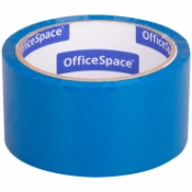 Клейкая лента упаковочная OfficeSpace, 48мм*40м, 45мкм, синяя КЛ_6290
