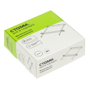 Механизмы для скоросшивания СТАММ, полипропиленовые, 25шт., прозрачные, СК-30587