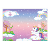 Клеенка для уроков труда Мульти-Пульти "Единорог", 35*50см, ПВХ, CH_50227