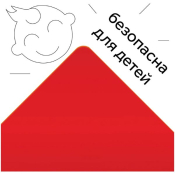 Доска для лепки Гамма, А5, пластик, красный, 10122031