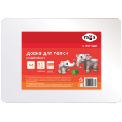 Доска для лепки Гамма, А4, пластик, белый, 10122028