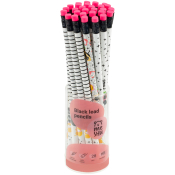 Карандаш ч/г MESHU "Cat paws", HB, заточен., с печатью, с ластиком, ассорти, туба, MS_58140