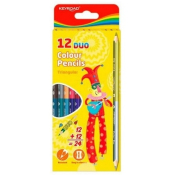 Карандаши KEYROAD, 24 цвета, двусторонние, 12 штук 971281KR