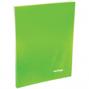 Папка c зажимом Berlingo "Neon", 17мм, 700мкм, неоновая зеленая ACp_01802
